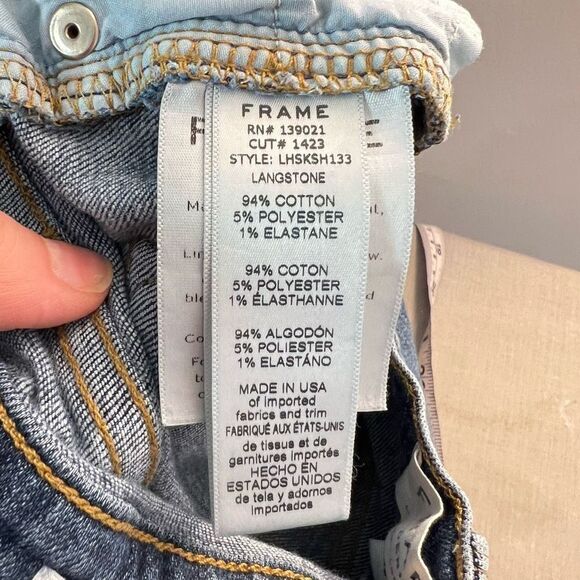 Frame le high skinny in langstone size 29 - Picture 12 of 14